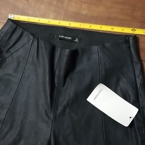 Zara Faux Leather Leggings NWT